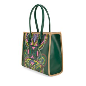 Bolsa Tote Grande Jacobo Y María Ángeles Color Verde