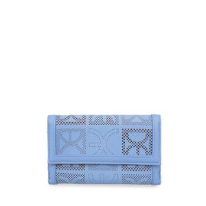 Cartera Grande Flap Color Azul