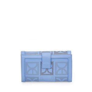 Cartera Grande Flap Color Azul
