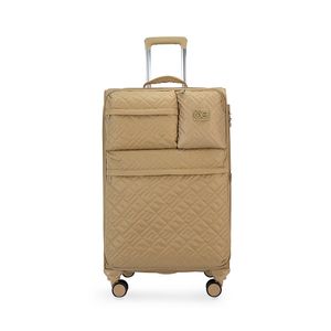Maleta Mediana Para Documentar 24 Plg Textil Color Beige