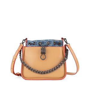 Bolsa Drawstring Doble Función Color Nude