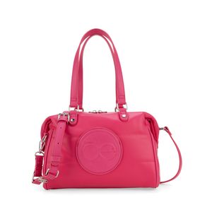 Bolsa Bowling Mediana Acolchada Color Magenta