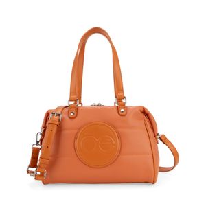 Bolsa Bowling Mediana Acolchada Color Naranja