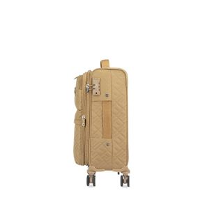 Maleta Chica De Cabina 20 Plg Textil Color Beige