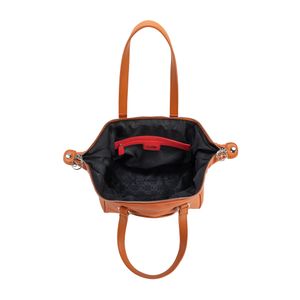 Bolsa Bowling Mediana Acolchada Color Naranja