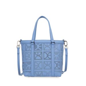 Bolsa Tote Mediana Doble Función Color Azul