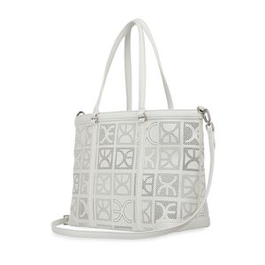 Bolsa Tote Grande Doble Función Color Blanco