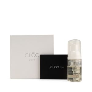 Kit Limpiador Facial y Case con Espejo y Papel Absorbente