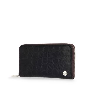 Cartera Grande Cierre Sencillo color Negro