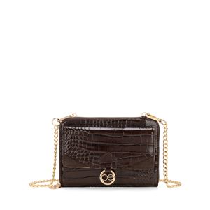 Cartera Maxi Cierre Sencillo color Café