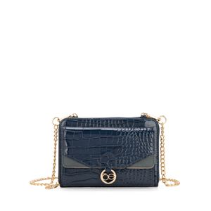 Cartera Maxi Cierre Sencillo color Azul