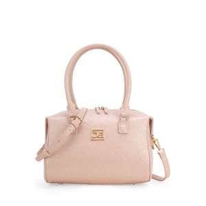 Bolsa Bowling Monograma Troquelado color Rosa