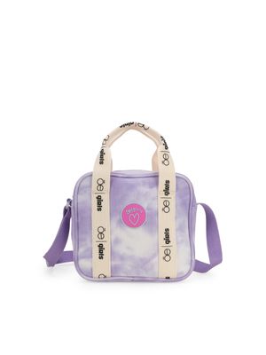 Bolsa Satchel Mediana para Niñas Tie Dye color Lila