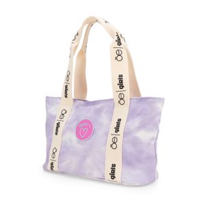 Bolsa Tote Mediana para Niña Tie Dye color Lila