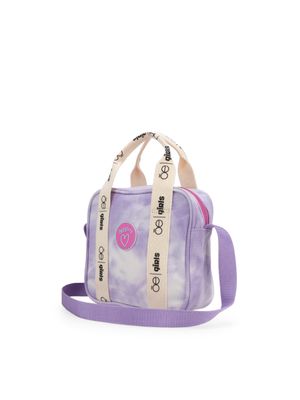 Bolsa Satchel Mediana para Niñas Tie Dye color Lila