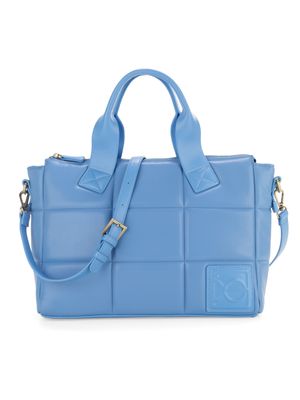 Bolsa Tote Acolchada color Azul