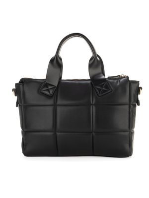 Bolsa Tote Acolchada color Negro