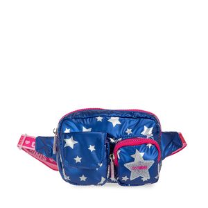 Cangurera Para Niñas Estampado Estrellas Color Azul