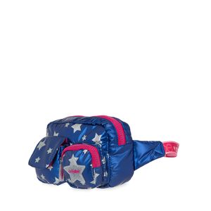 Cangurera Para Niñas Estampado Estrellas Color Azul