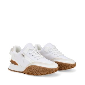 Tenis Chunky con Suela Antiderrapante color Blanco
