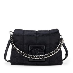 Bolsa Briefcase Textil Grande Color Negro
