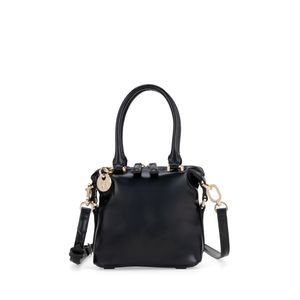 Bolsa Satchel Mini Atemporal Color Negro