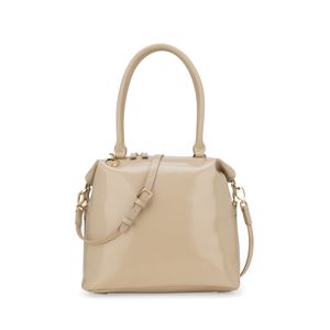 Bolsa Satchel Atemporal Color Fango