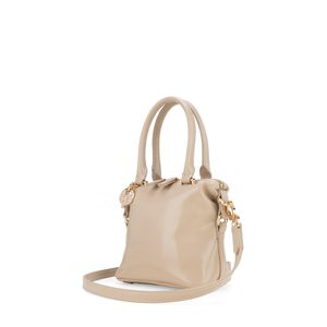 Bolsa Satchel Mini Atemporal Color Fango