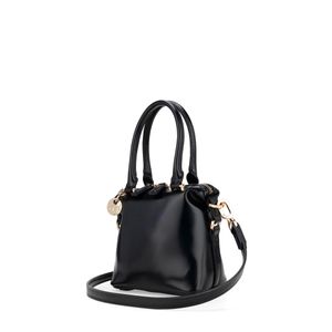 Bolsa Satchel Mini Atemporal Color Negro