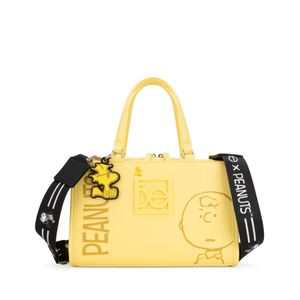 Bolsa Satchel Chica Peanuts x Oe color Amarillo