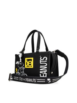 Bolsa Satchel Chica Peanuts x Oe color Negro