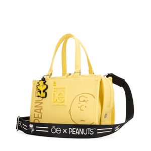 Bolsa Satchel Chica Peanuts x Oe color Amarillo