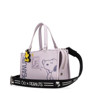 Bolsa Satchel Chica Peanuts x Oe color Lila