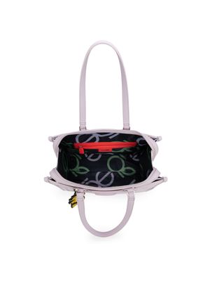 Bolsa Satchel Grande Peanuts x Oe color Lila