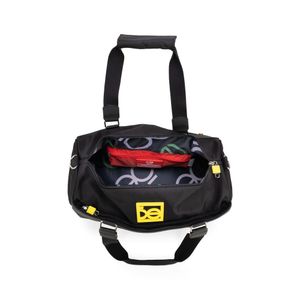 Duffle Bag Mediana Peanuts x Oe color Negro