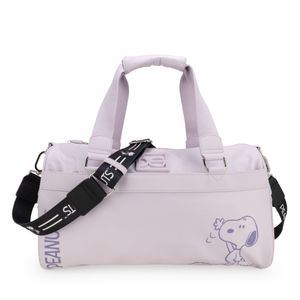 Duffle Bag Mediana Peanuts x Oe color Lila