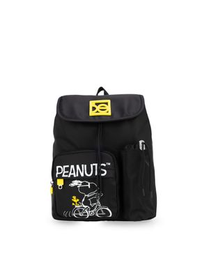 Mochila Mediana Peanuts x Oe color Negro