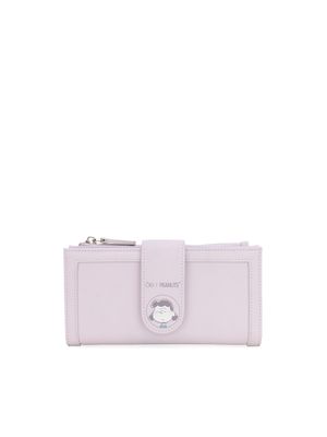 Cartera Grande Flap Peanuts x Oe color Lila