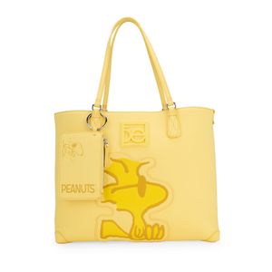 Bolsa Tote Grande con Monedero Peanuts x Oe color Amarillo