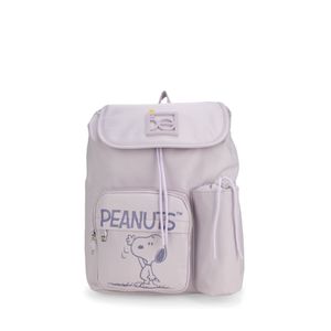 Mochila Mediana Peanuts x Oe Color Lila