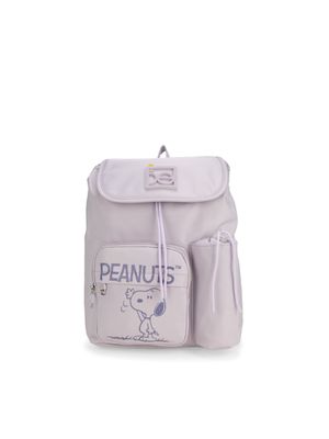 Mochila Mediana Peanuts x Oe Color Lila