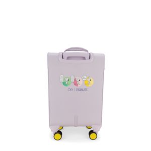 Maleta Chico 20 plg de Cabina Peanuts x Oe color Lila