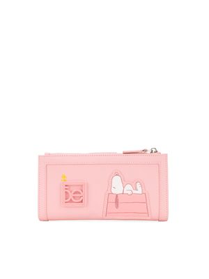 Cartera Grande Flap Peanuts x Oe color Rosa