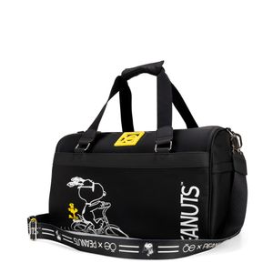 Duffle Bag Grande Nylon Peanuts x Oe color Negro