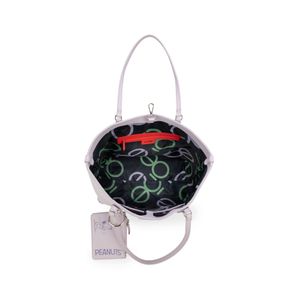Bolsa Tote Grande con Monedero Peanuts x Oe color Lila