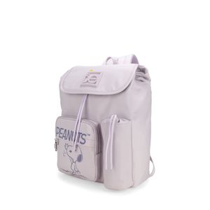 Mochila Mediana Peanuts x Oe Color Lila