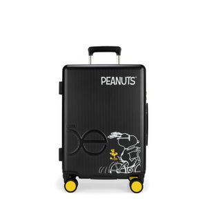 Maleta 20 plg de Cabina Rígida Peanuts x Oe Color Negro
