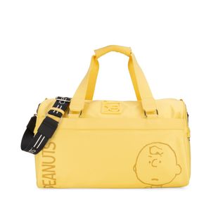 Duffle Bag Grande Nylon Peanuts x Oe color Amarillo