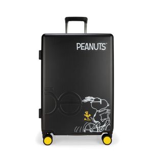 Maleta 24 plg para Documentar Peanuts x Oe color Negro