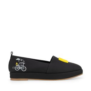 Alpargata Flat Peanuts x Oe color Negro